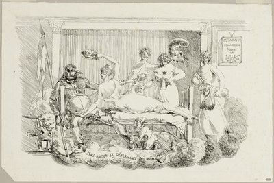 Loveless se désarmant - Jacques Louis David