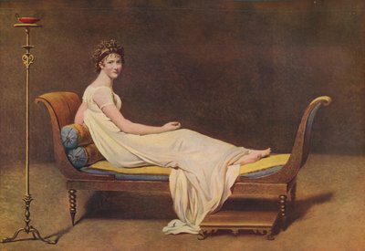 Madame Récamier, 1800, vers 1915 - Jacques Louis David