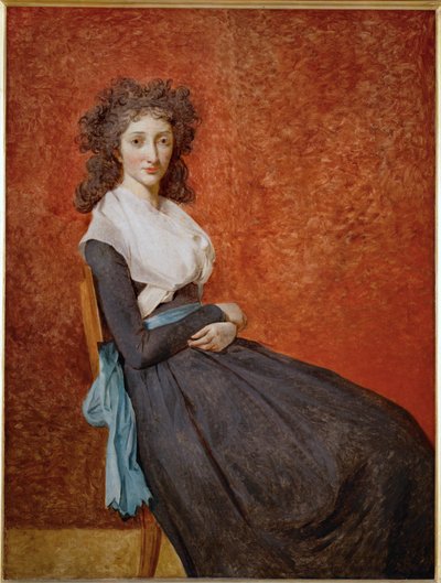 Mme. Charles-Louis Trudaine … - Jacques Louis David