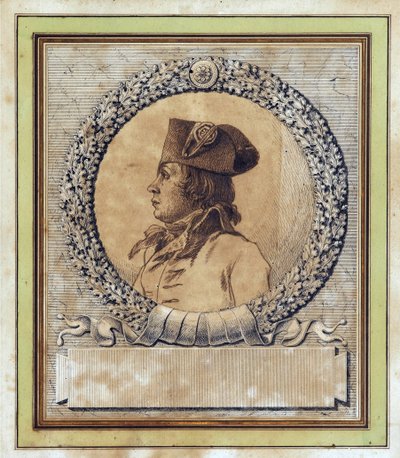 Philippe François Joseph Le Bas - Portrait de Philippe-François-Joseph Le Bas (1764-1794) par Jacques Louis David (1748-1825), c. 1793 - Jacques Louis David
