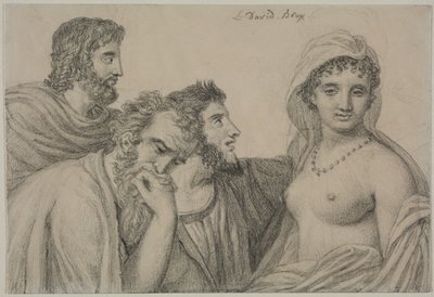 Phrynè devant les juges, vers 1816-1820 - Jacques Louis David
