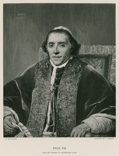 Pape Pie VII - Jacques Louis David