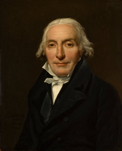 Portrait of Jean-Pierre Delahaye - Jacques Louis David