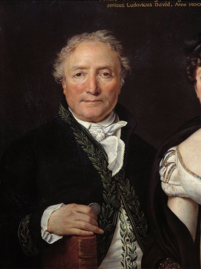 Portrait de Monsieur Mongez (1747-1835) (détail) - Jacques Louis David