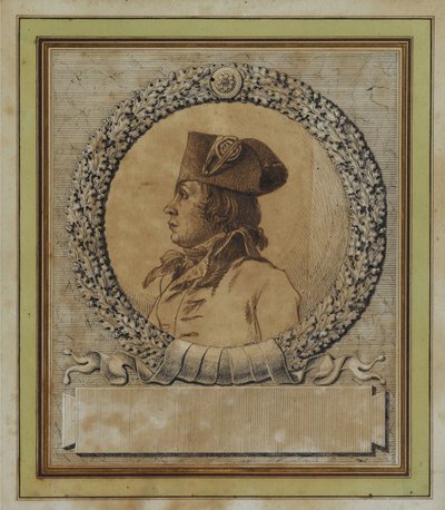 Portrait de Philippe-François-Joseph Le Bas 1762-1794, vers 1793 - Jacques Louis David