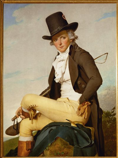 Portrait de Pierre Seriziat ... - Jacques Louis David