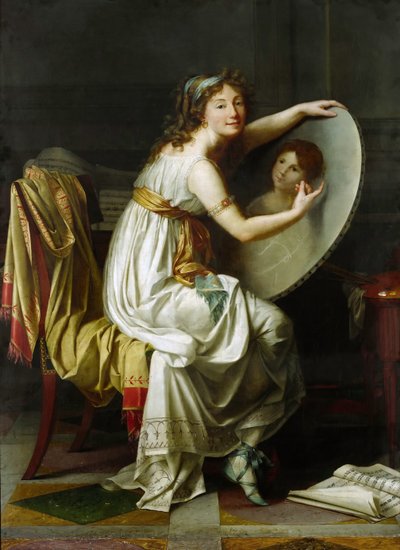 Portrait de Rose Adélaïde Ducreux - Jacques Louis David