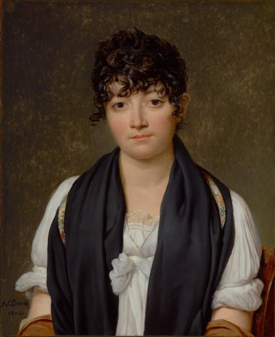 Portrait of Suzanne Le Peletier de Saint-Fargeau - Jacques Louis David