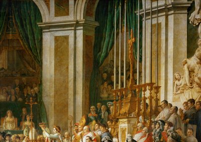 Sacre de Napoleon in Notre-Dame … - Jacques Louis David