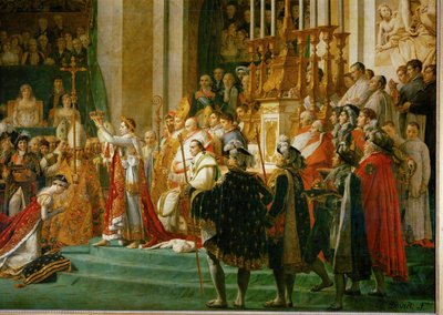 Sacre de Napoleon in Notre-Dame … - Jacques Louis David