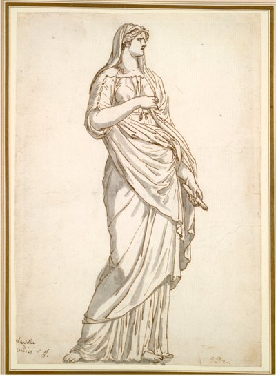Étude de la statue Sabine de la Villa Médicis - Jacques Louis David