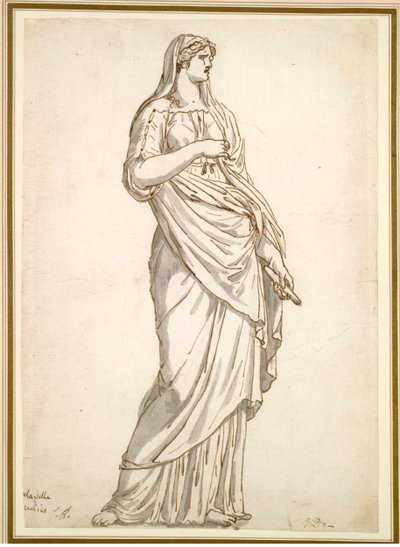 Étude de la statue Sabine de la Villa Médicis - Jacques Louis David