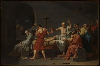 La Mort de Socrate - Jacques Louis David