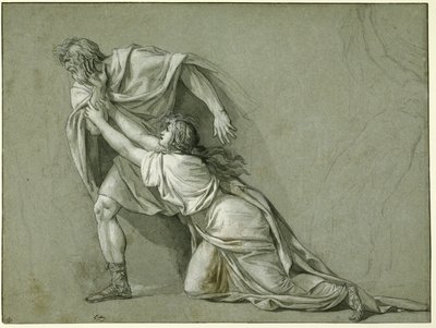 Le départ de Marcus Attilius Regulus pour Carthage, 1785-86 - Jacques Louis David