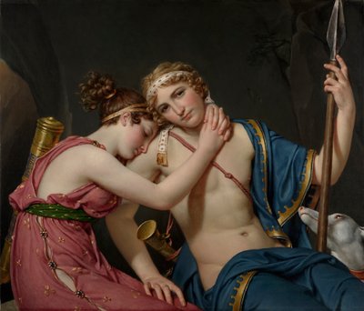 Les adieux de Télémaque et Eucharis - Jacques Louis David