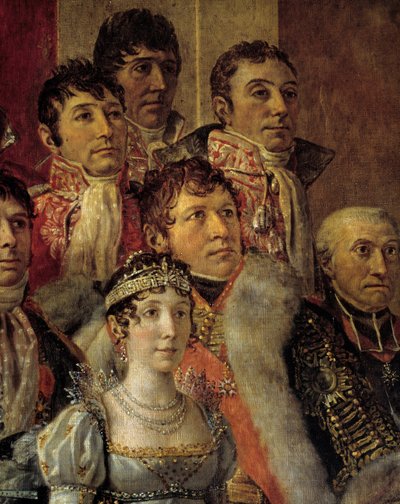 Le Rite de Napoléon (détail) - Jacques Louis David