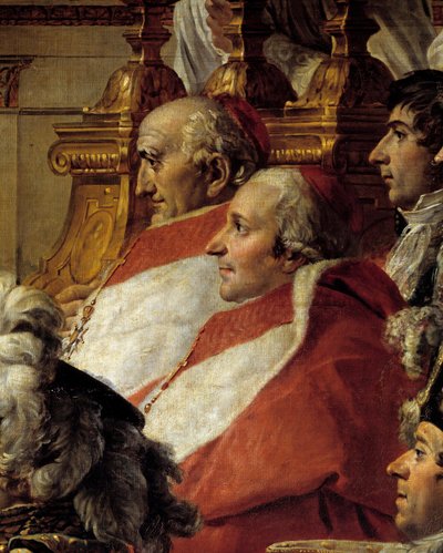Le Rite de Napoléon (détail) - Jacques Louis David