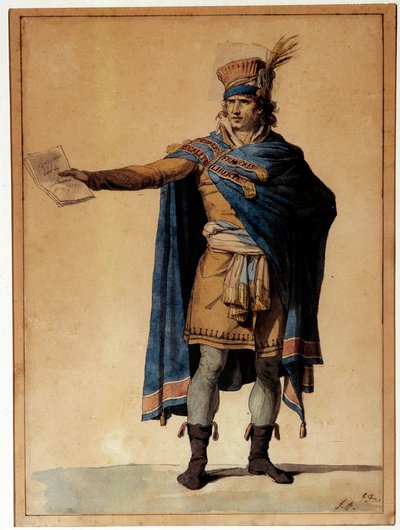 Le représentant du peuple en fonction - Jacques Louis David