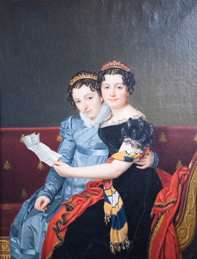 Zénaïde et Charlotte Bonaparte - Jacques Louis David