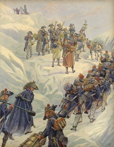 Passage du Saint Bernard - Jacques Marie Gaston Onfray de Breville (Job)