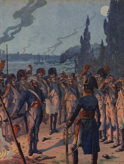 Le soir de la bataille de Lodi - Jacques Marie Gaston Onfray de Breville (Job)