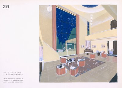 Hall à plan ouvert - Jacques Meistermann