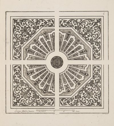 Design pour Parterre, de Theatre des Plans et Jardinages, pub.1652 - Jacques Mollet