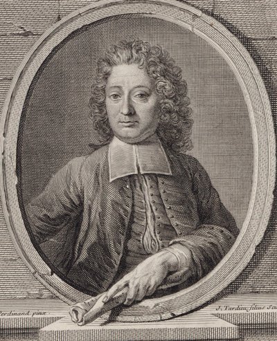 Portrait du compositeur Jean-François Lallouette 1651-1728 - Jacques Nicolas Tardieu