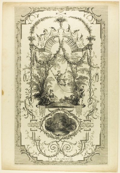 La Balanceuse - Jacques Philippe Le Bas