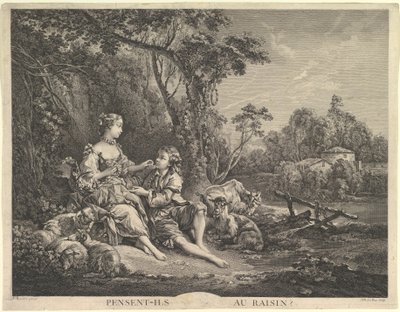 Pensent-ils au raisin - Jacques Philippe Le Bas