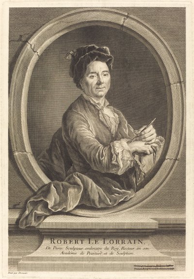 Robert le Lorrain - Jacques Philippe Le Bas after Hubert Drouais