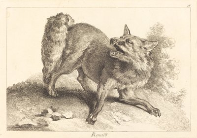 Renard - Jacques Philippe Le Bas and Jean Eric Rehn after Jean Baptiste Oudry