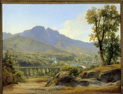 Paysage, vue depuis la Villa Cava - Jacques Raymond Brascassat