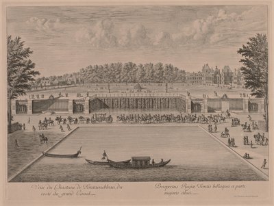 Château de Fontainebleau depuis le Grand Canal - Jacques Rigaud