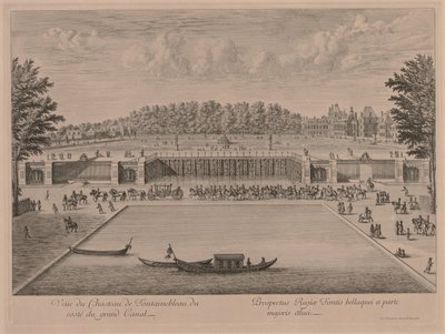 Château de Fontainebleau depuis le Grand Canal - Jacques Rigaud