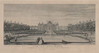 Château de Berny depuis les jardins - Jacques Rigaud