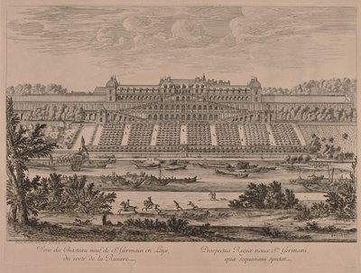 Château de Saint-Germain-en-Laye depuis la rivière - Jacques Rigaud