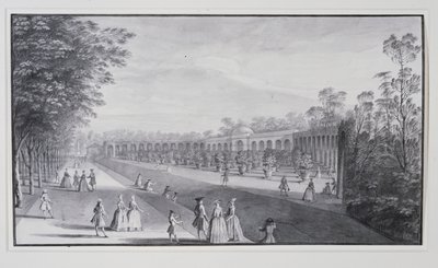 Orangerie et ha-ha, villa de Lord Burlington - Jacques Rigaud