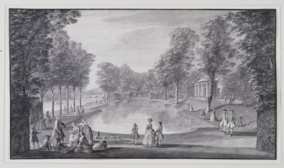 Bassin riverain, villa de Lord Burlington à Chiswick - Jacques Rigaud