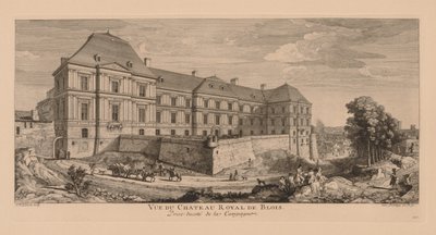 Vue du Château royal de Blois, prise du côté de la campagne - Jacques Rigaud