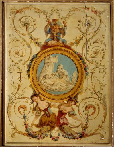 Panneau décoratif du cabinet turc du Comte d