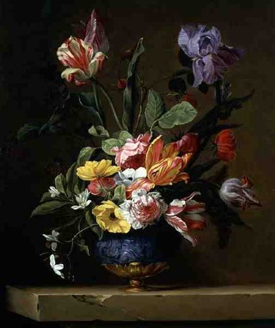 Nature morte de fleurs - Jacques Samuel Bernard
