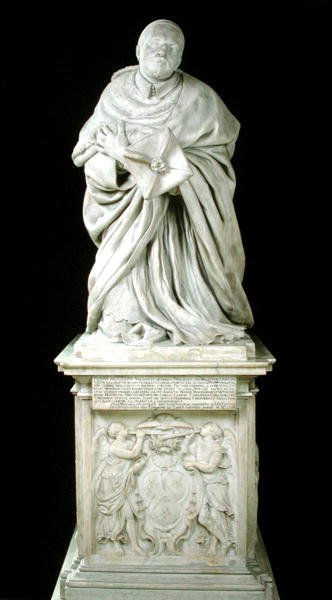 Monument au cardinal Pierre de Bérulle (1575-1629) de la chapelle des Carmélites à Paris - Jacques Sarazin