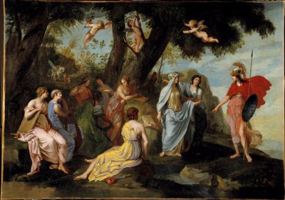 Minerve et les Muses - Jacques Stella