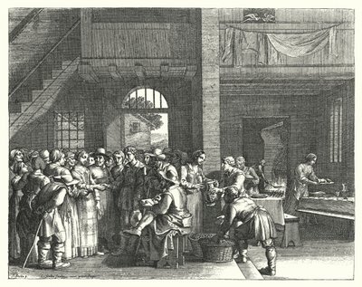 La fête de fiançailles (gravure) - Jacques Stella
