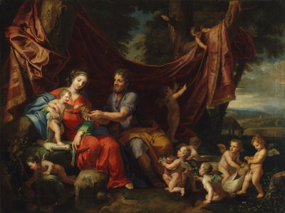 Le Repos pendant la fuite en Égypte - Jacques Stella