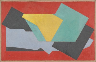 Perspective de couleur (Horizontal) - Jacques Villon