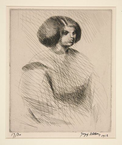 La petite mulâtresse - Jacques Villon