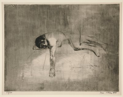 Nu couché - Jacques Villon