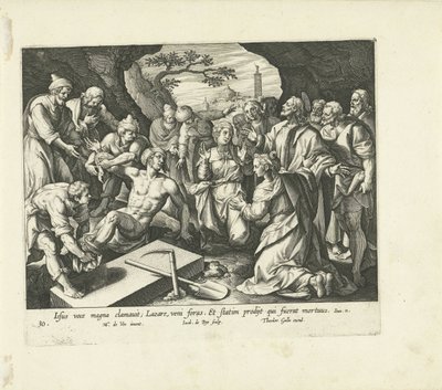 Résurrection de Lazare - Jacques de Bie